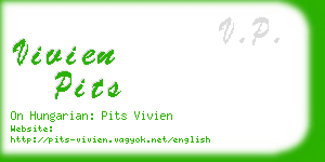 vivien pits business card